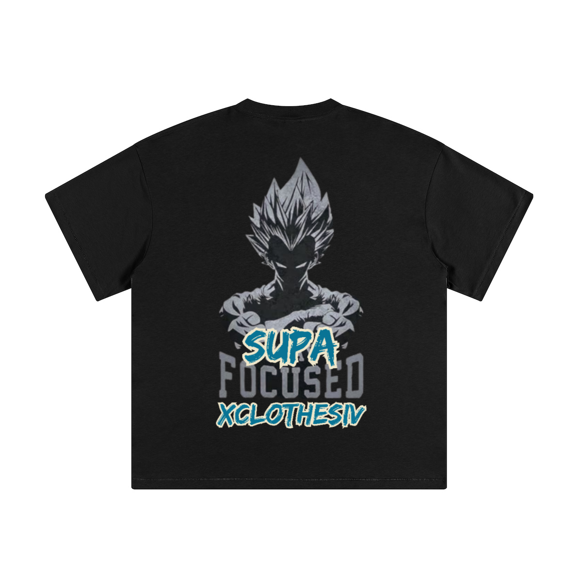 Vegeta Supa focused Xclothesiv T-shirt