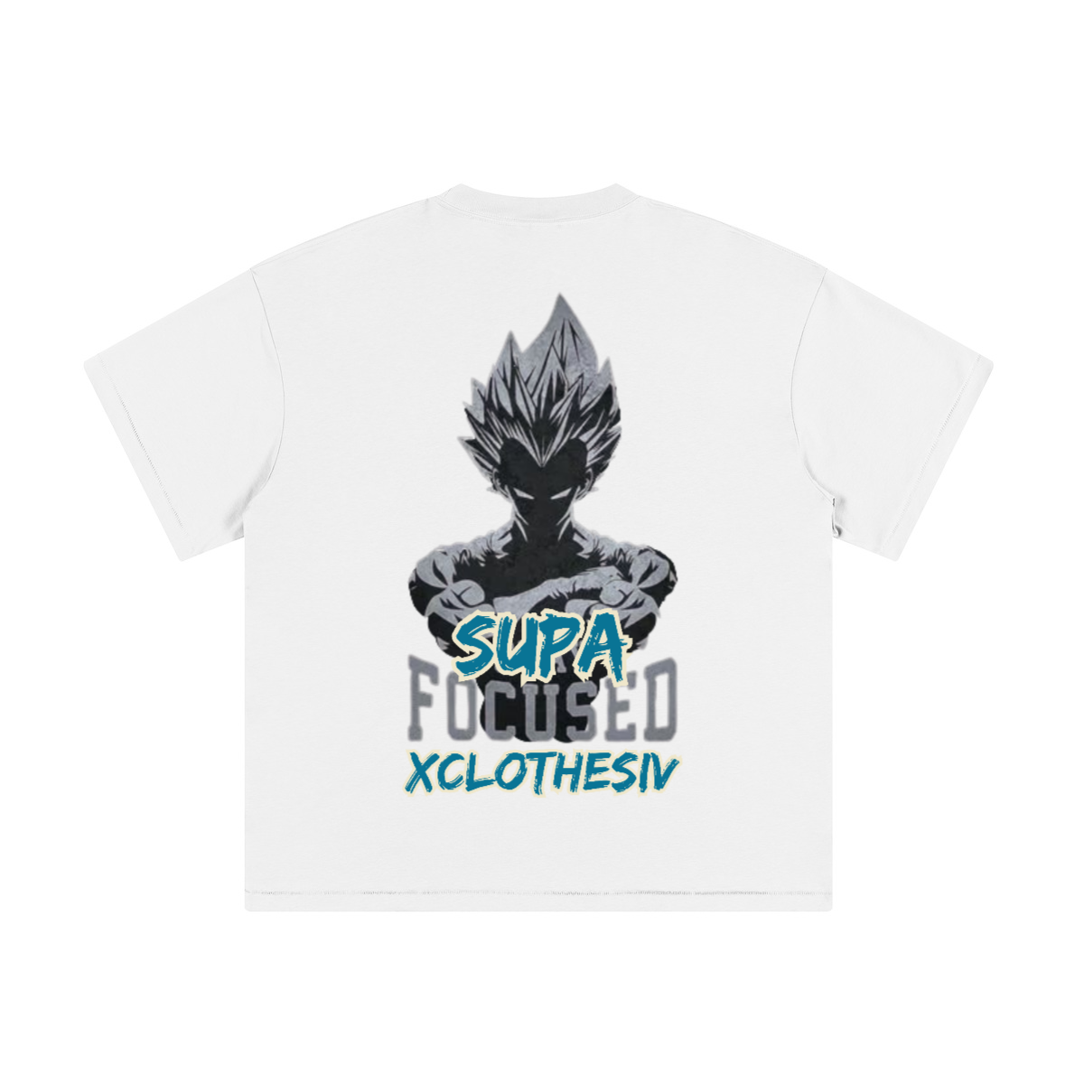 Vegeta Supa focused Xclothesiv T-shirt