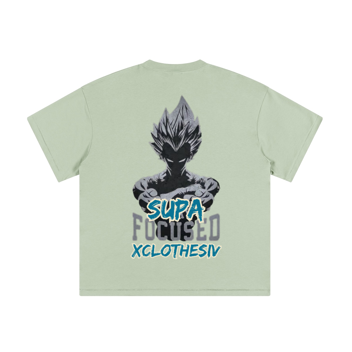 Vegeta Supa focused Xclothesiv T-shirt
