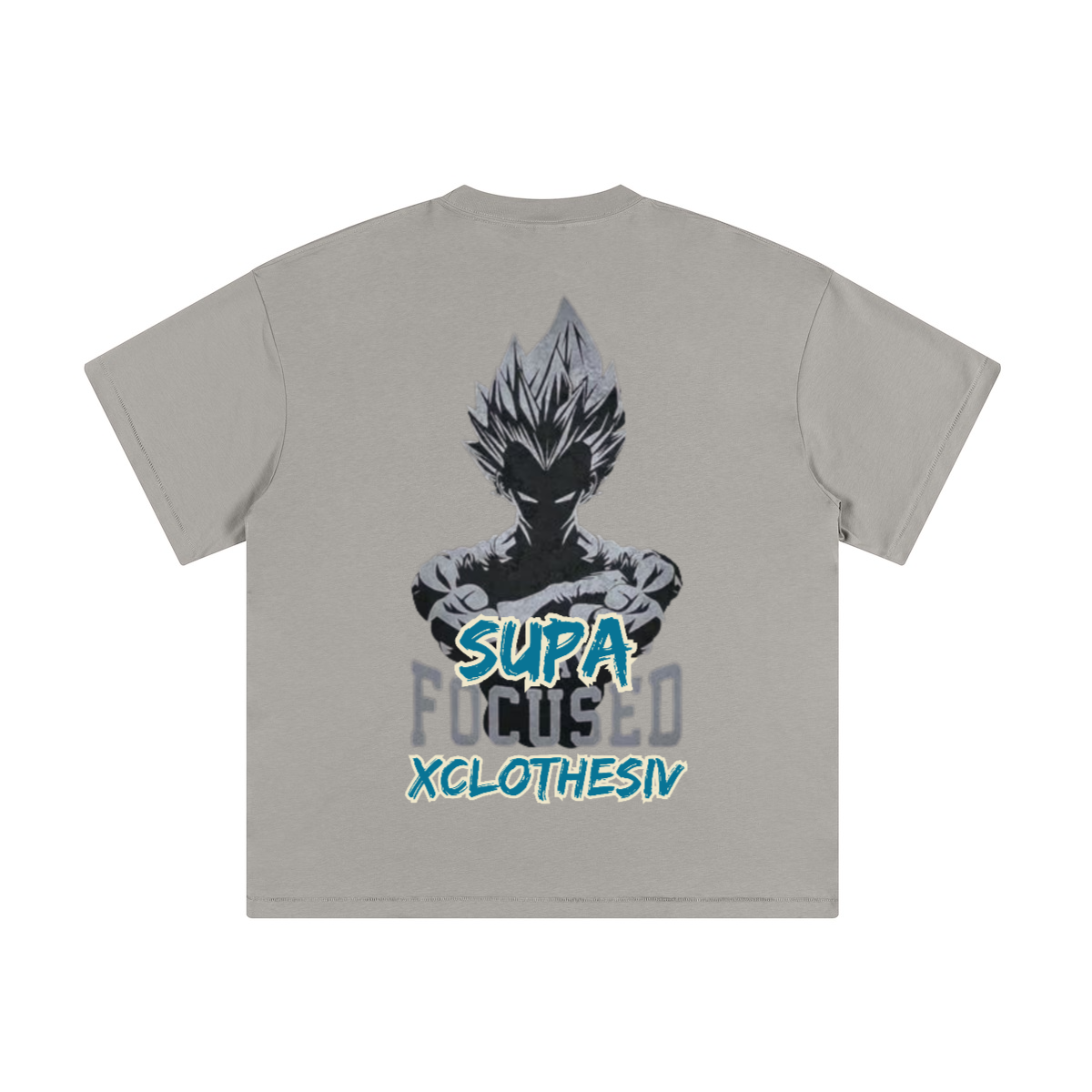Vegeta Supa focused Xclothesiv T-shirt