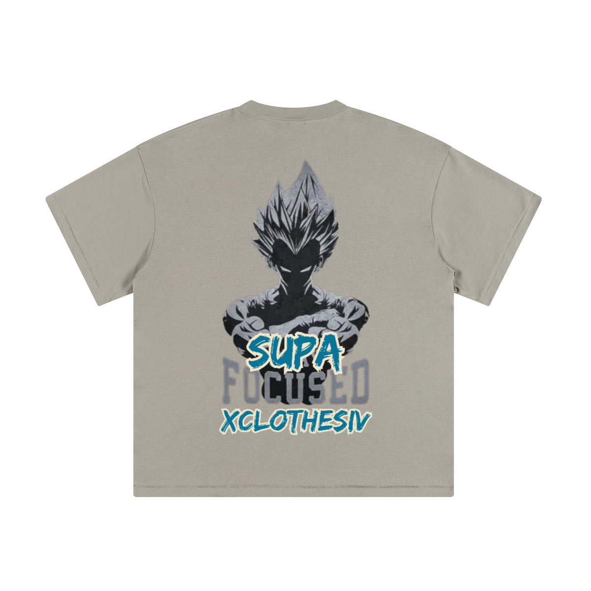 Vegeta Supa focused Xclothesiv T-shirt