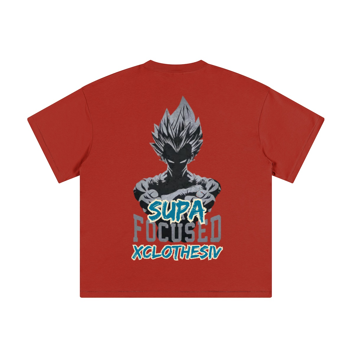 Vegeta Supa focused Xclothesiv T-shirt