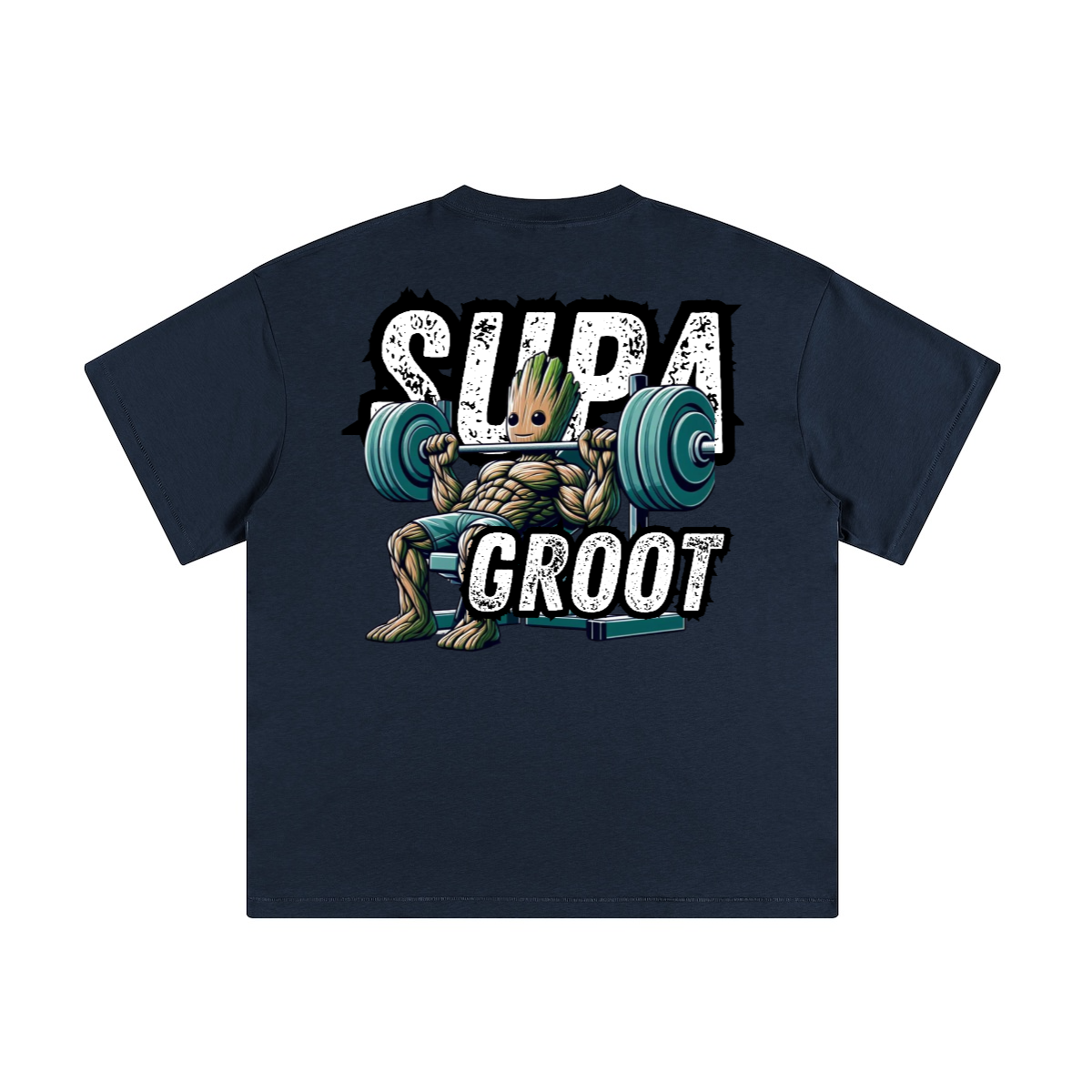 Supa Groot Grow up (Creme) - T-shirt