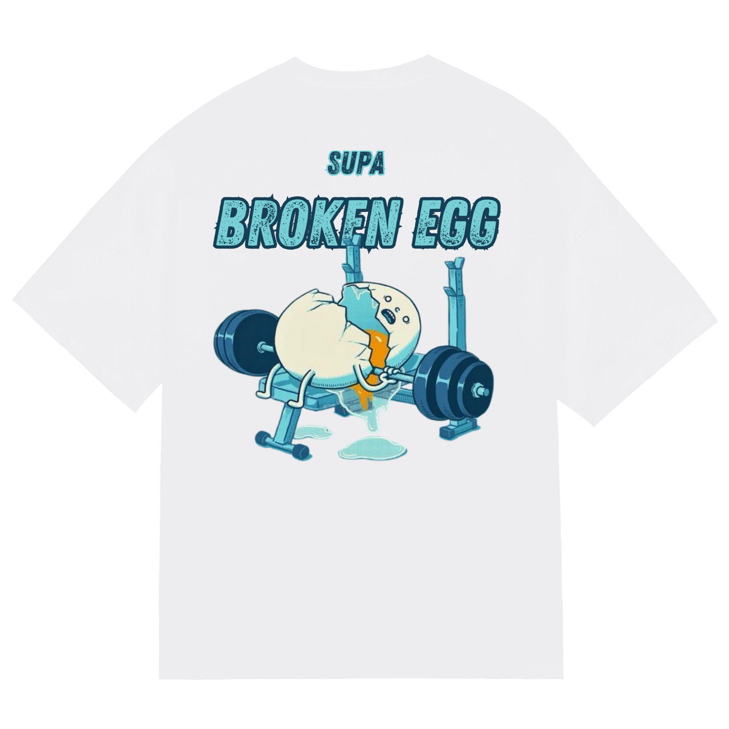 SUPA BROKEN EGG - T-shirt