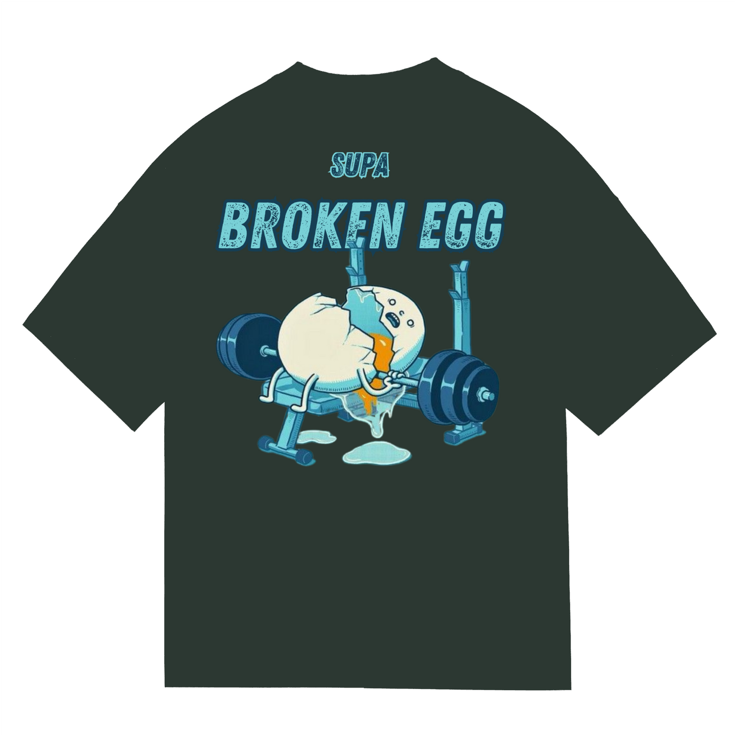 SUPA BROKEN EGG - T-shirt