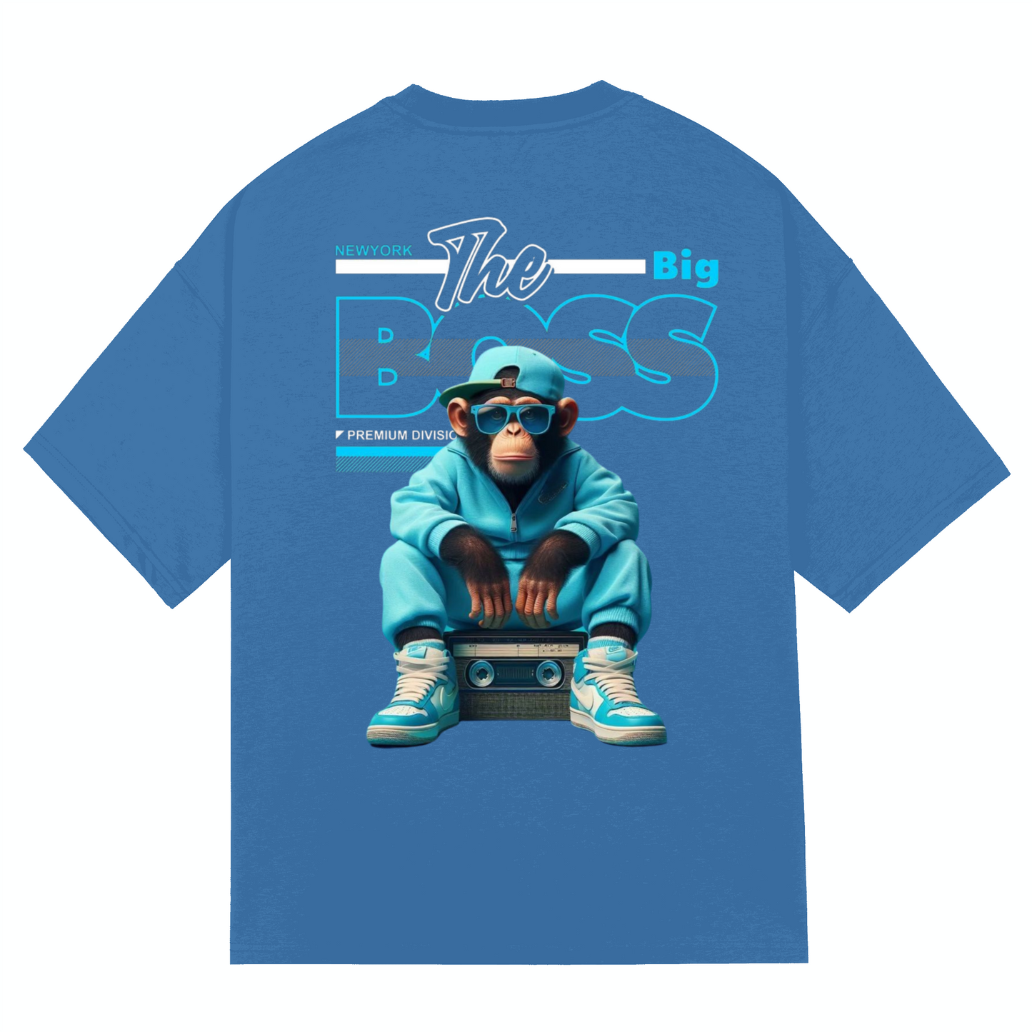 SUPA BLUE MONKEY NY Big boss - T-shirt