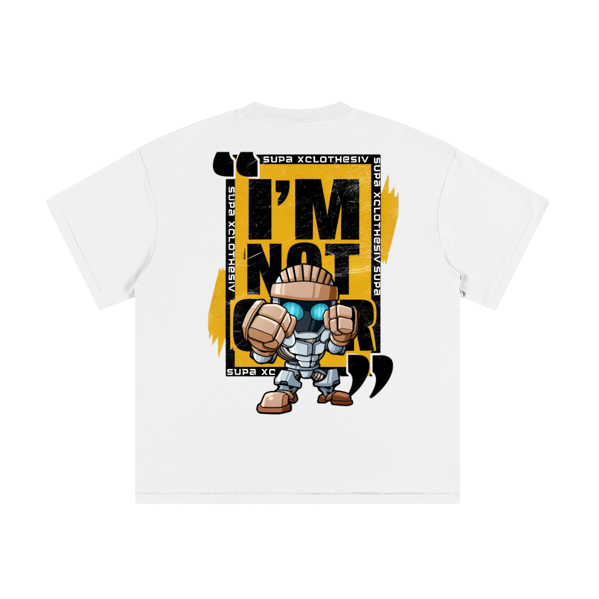 Supa xclothesiv boxe Robot T-shirt