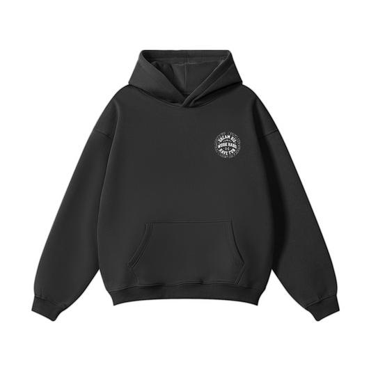 Unisex Heavyweight Looped Hoodie (Dream big TRN HRD)
