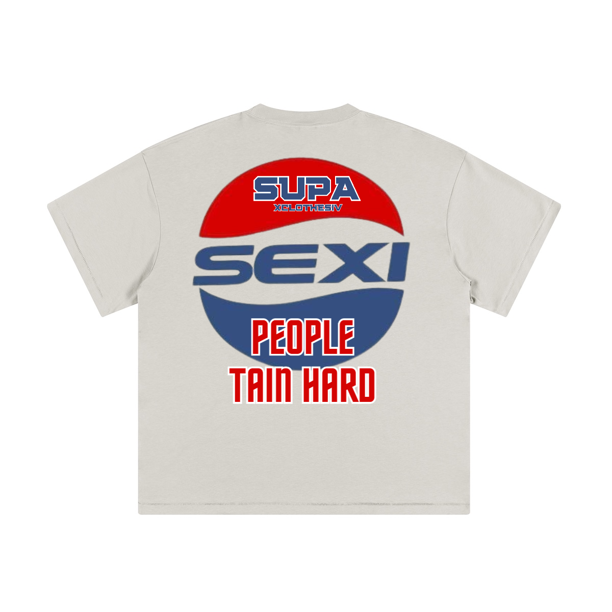 SUPA SEXI PEOPLE TRAIN HARD - T-shirt