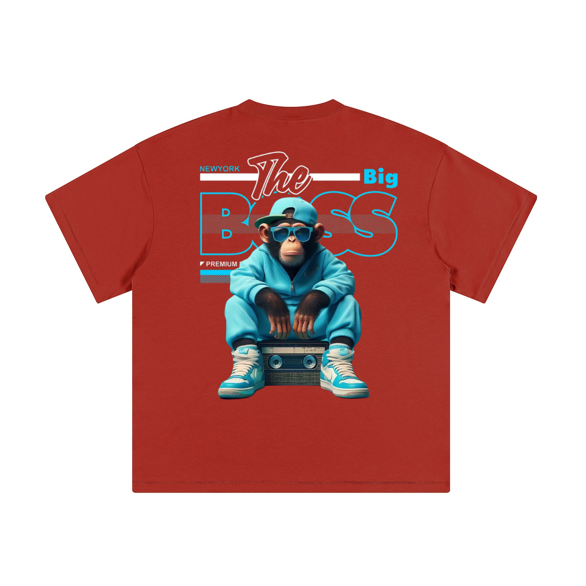 SUPA BLUE MONKEY NY Big boss - T-shirt