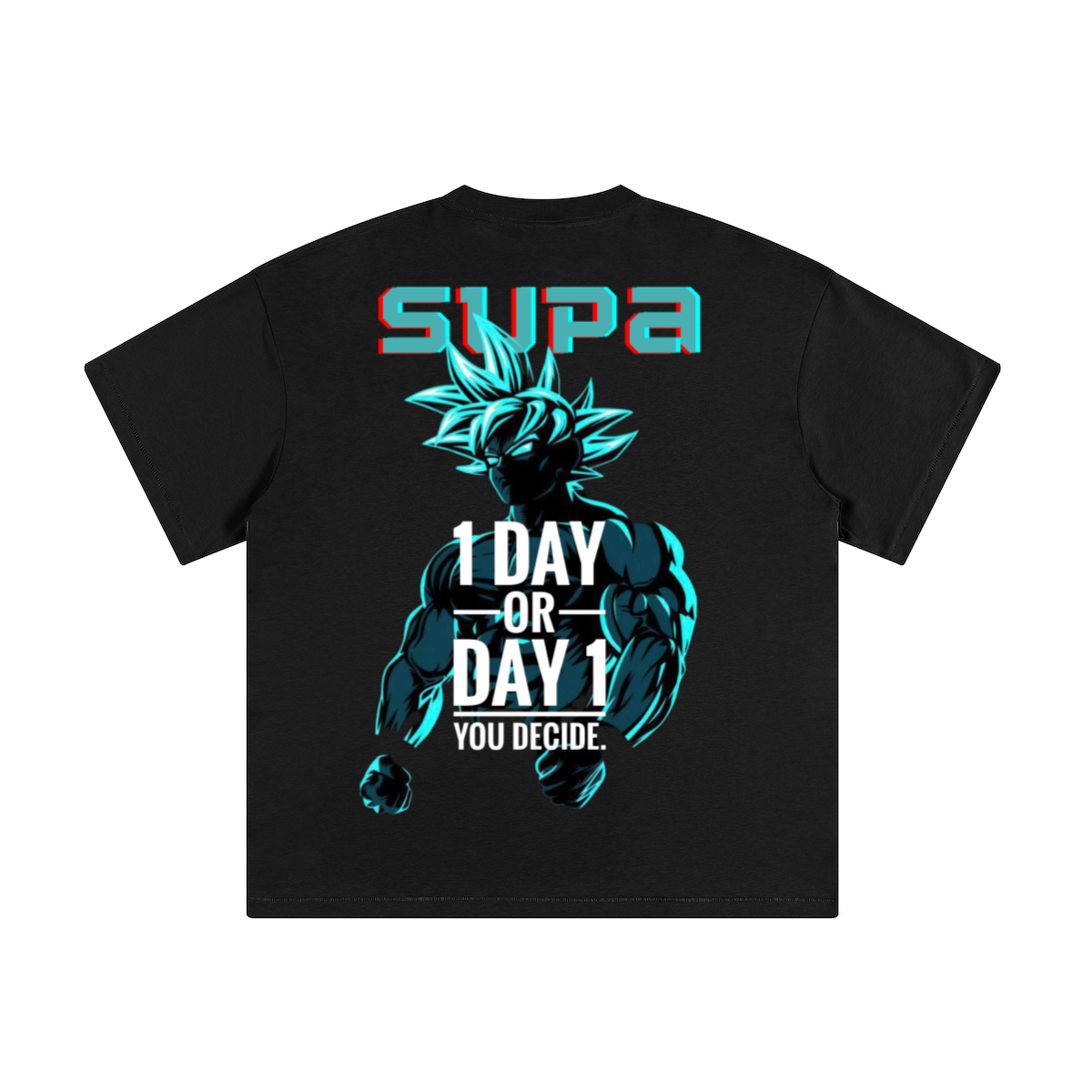 SUPA XCLOTHESIV BLUE GOKU - T-shirt