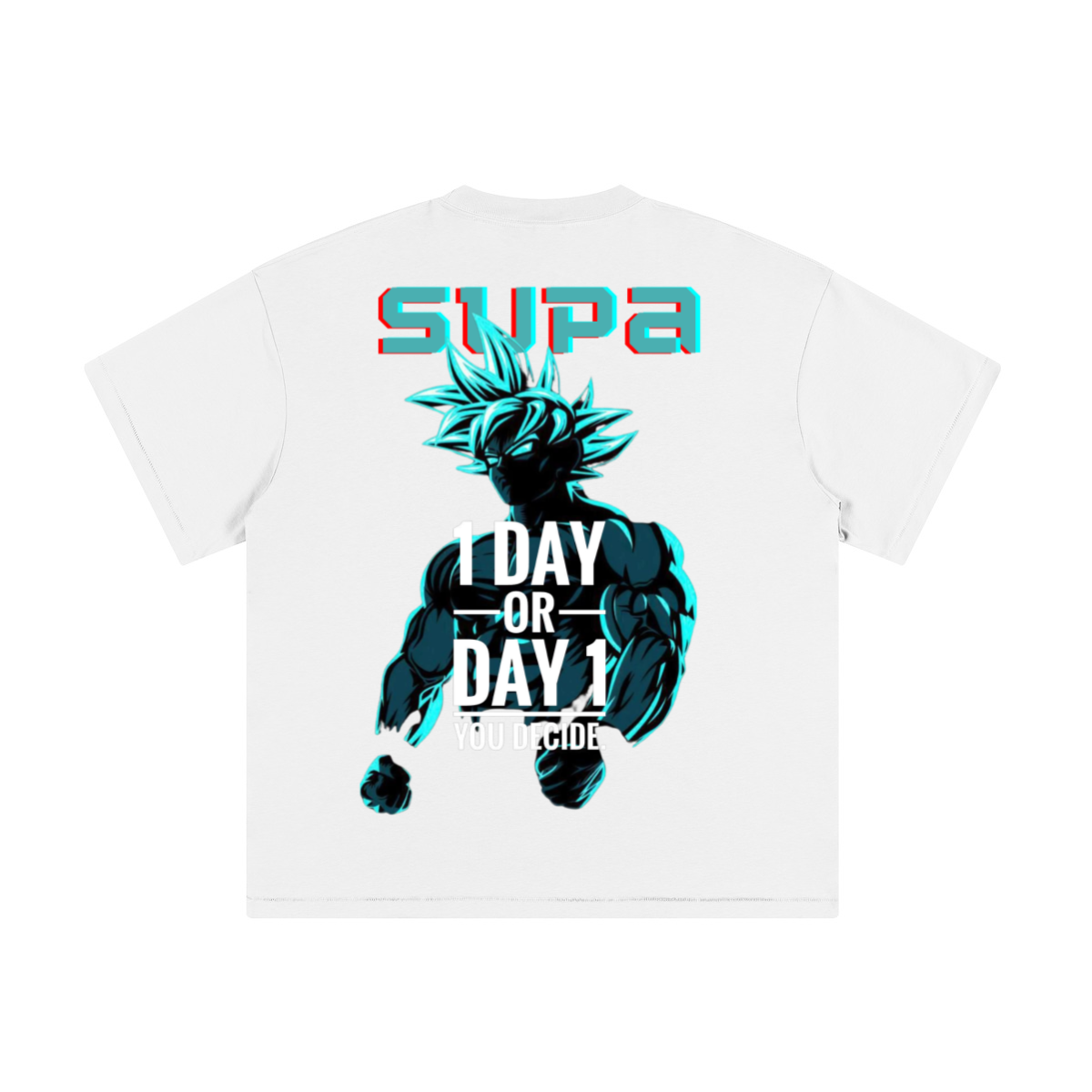 SUPA XCLOTHESIV BLUE GOKU - T-shirt