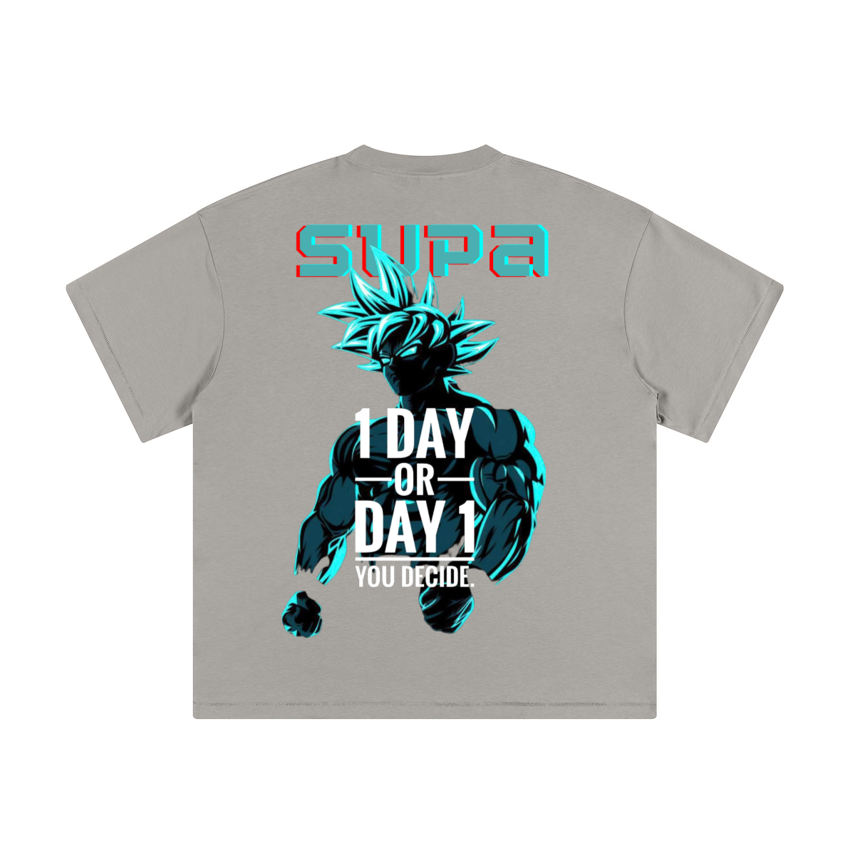 SUPA XCLOTHESIV BLUE GOKU - T-shirt