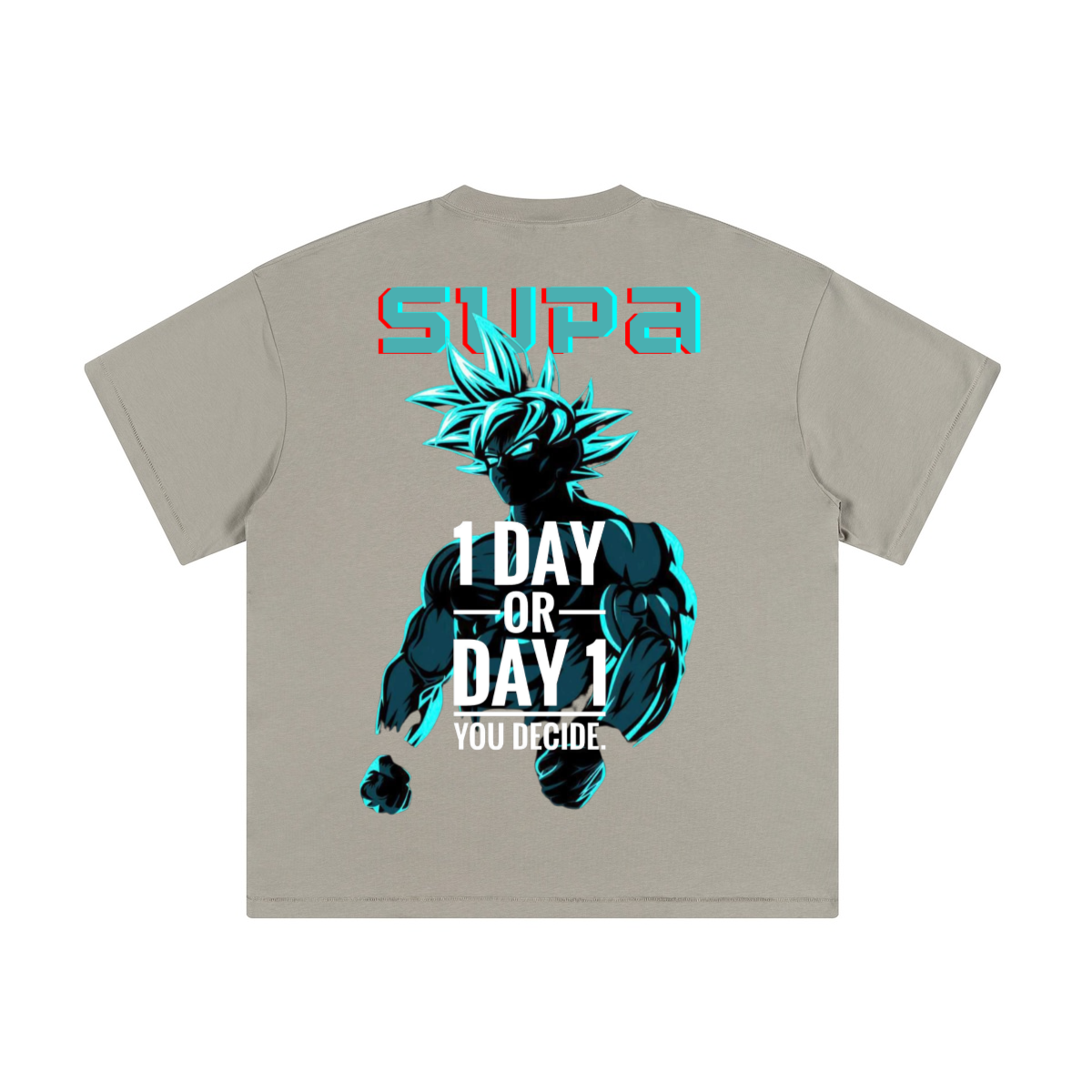 SUPA XCLOTHESIV BLUE GOKU - T-shirt