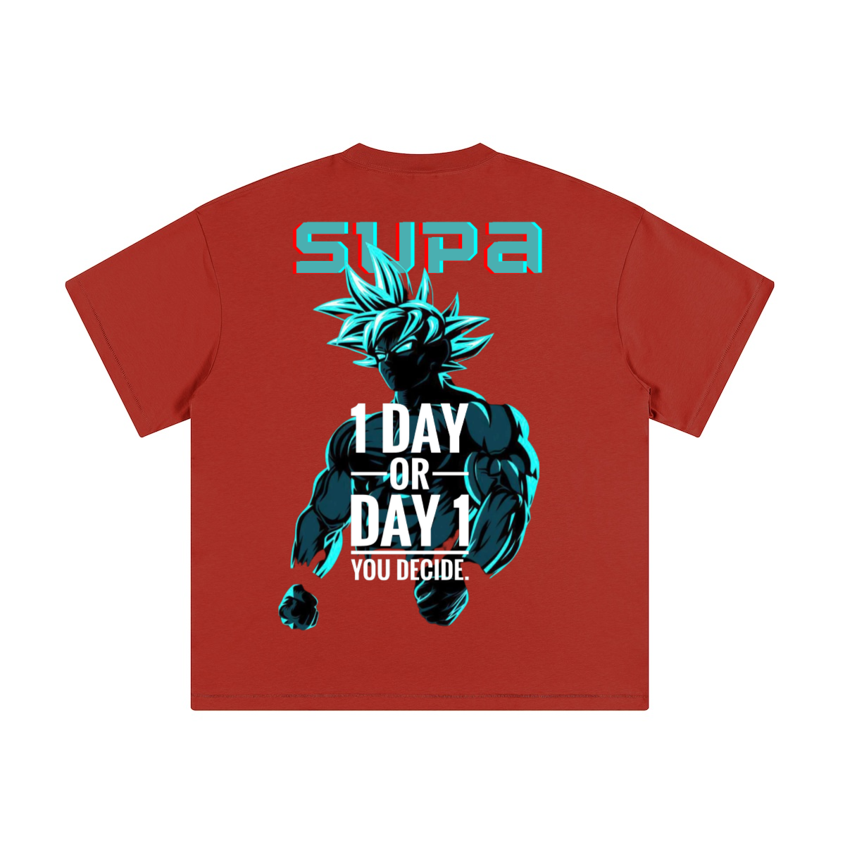 SUPA XCLOTHESIV BLUE GOKU - T-shirt