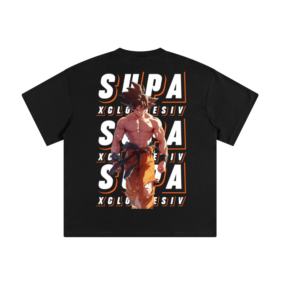 Supa Supa Supa xclothesiv Goku - T-shirt