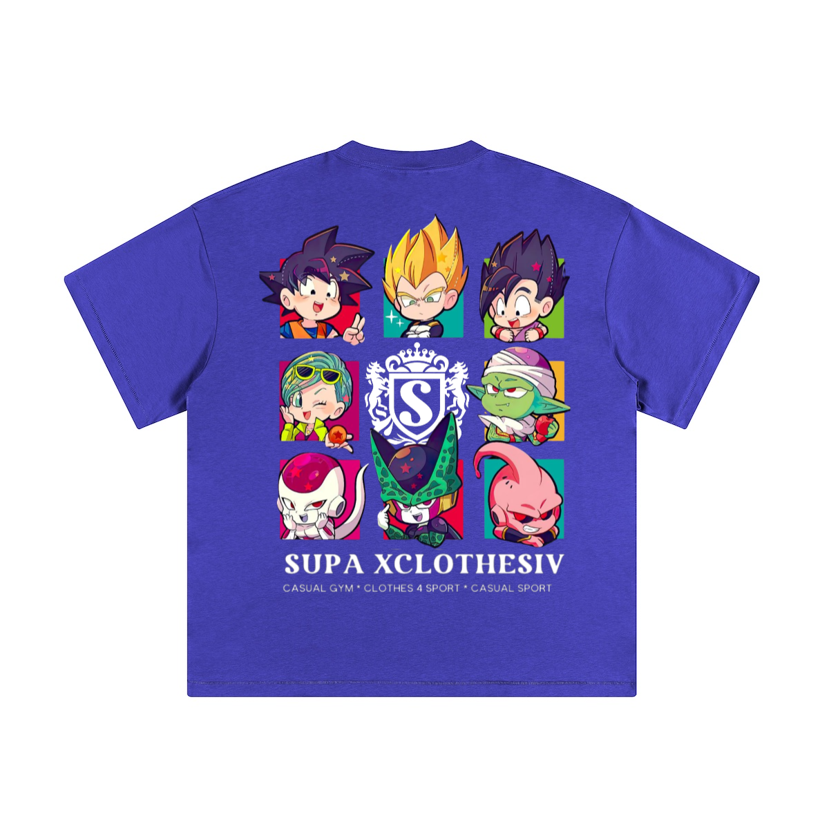 Supa xclothesiv caracters BD3 - T-shirt