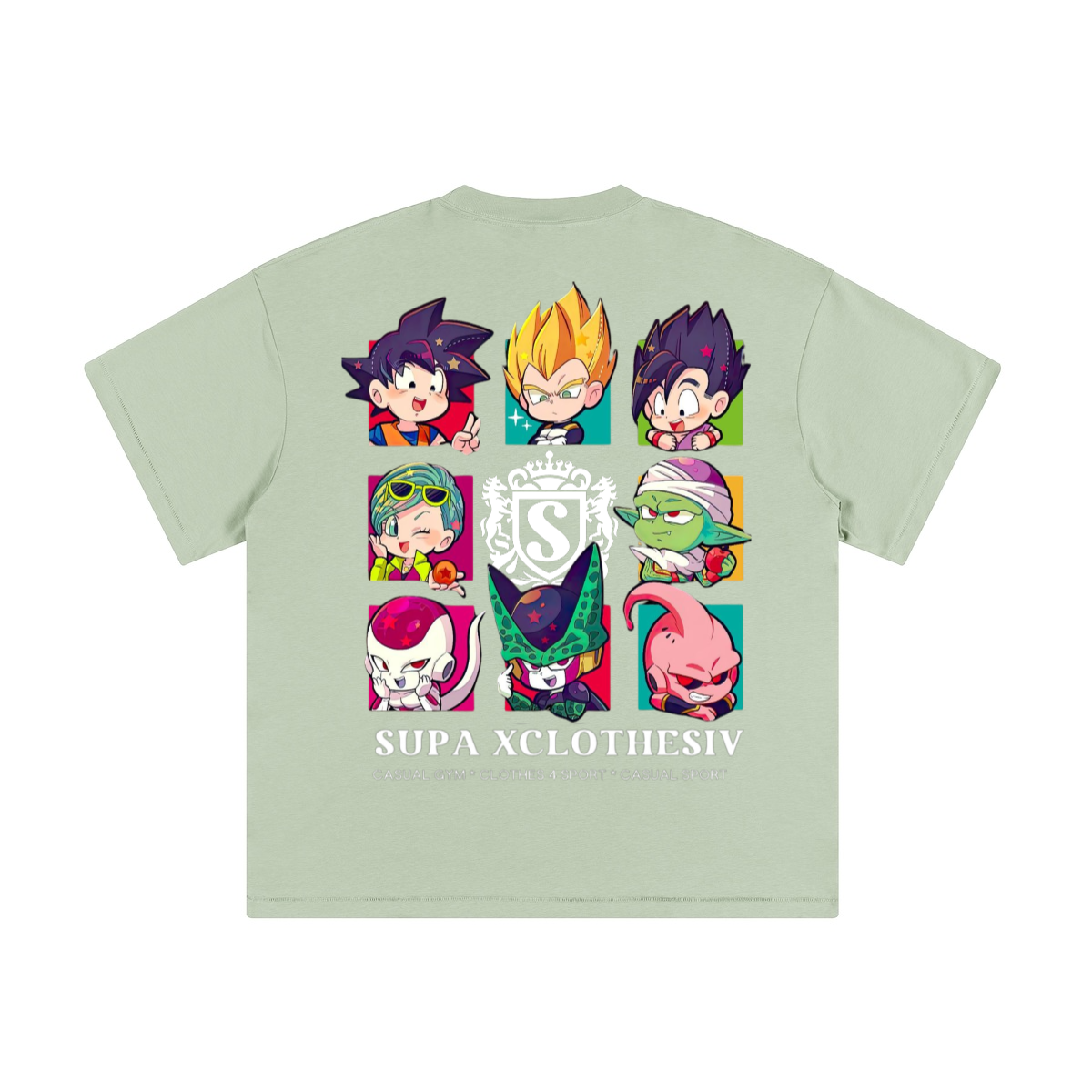 Supa xclothesiv caracters BD3 - T-shirt