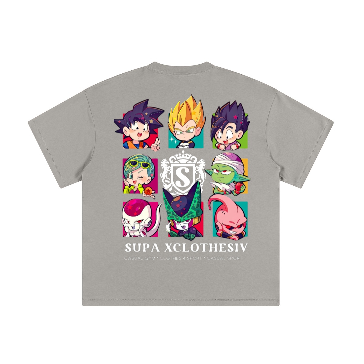 Supa xclothesiv caracters BD3 - T-shirt
