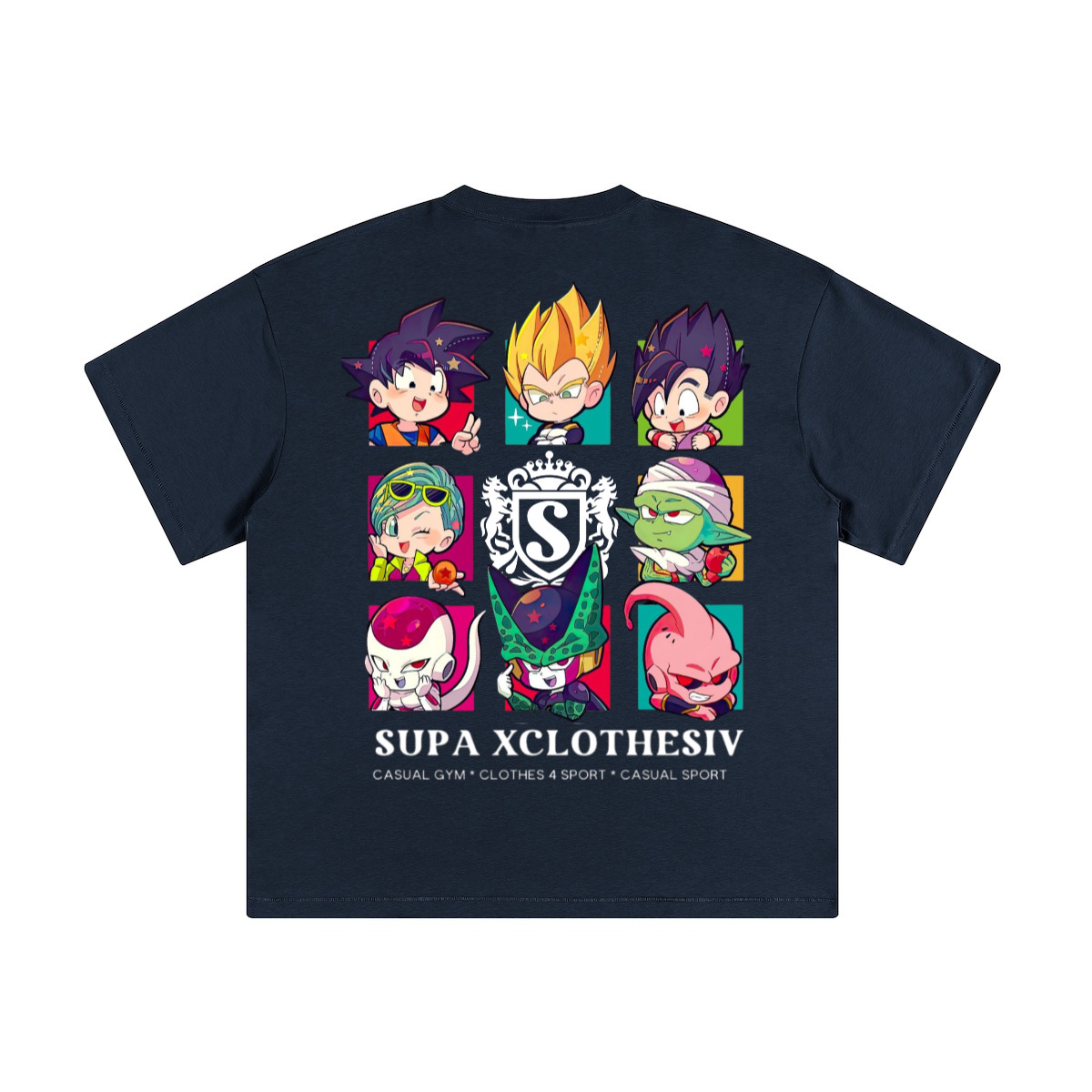 Supa xclothesiv caracters BD3 - T-shirt