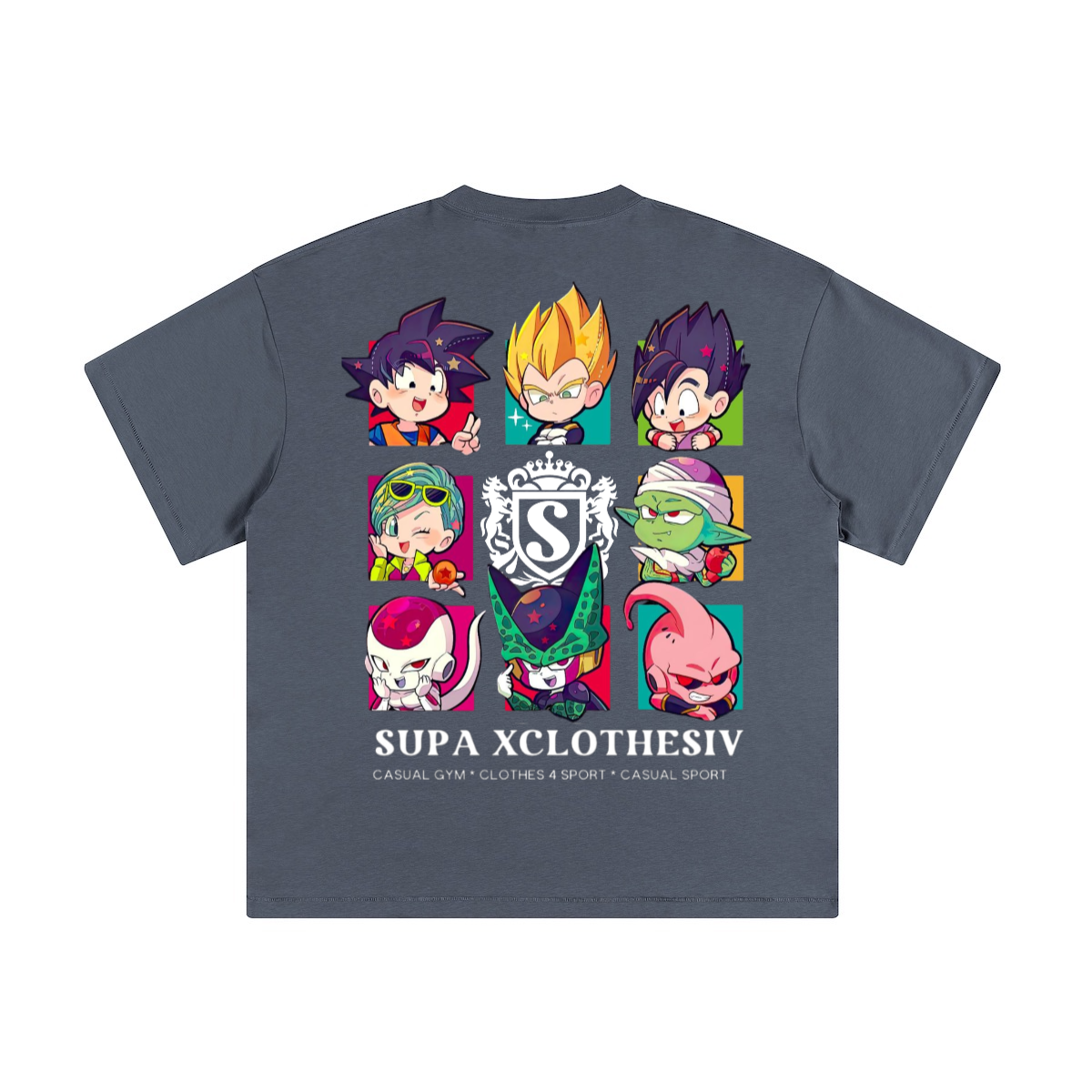 Supa xclothesiv caracters BD3 - T-shirt