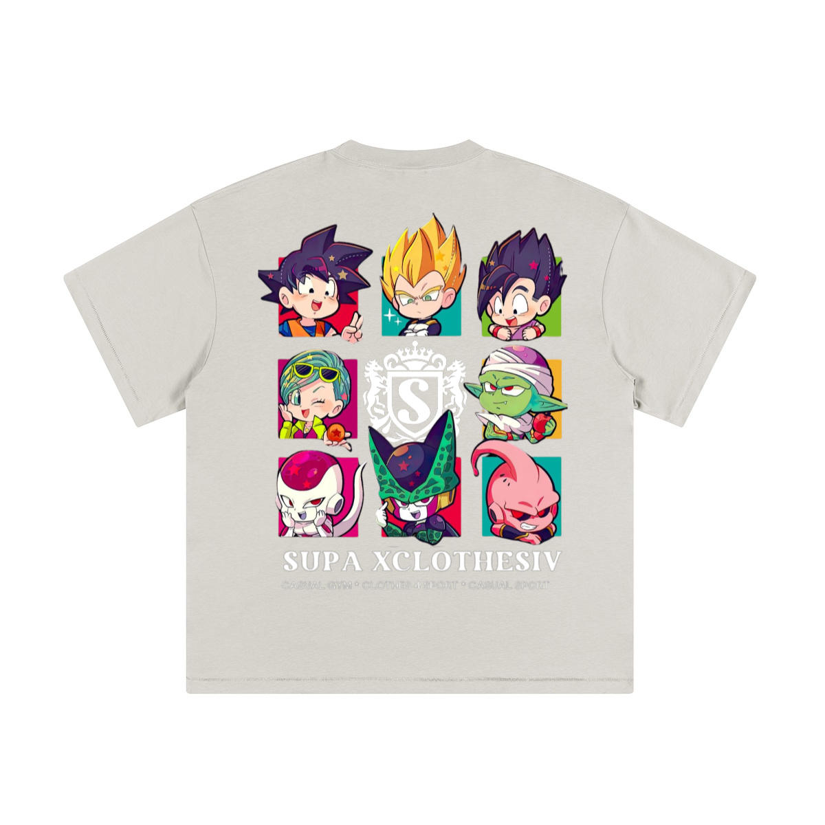 Supa xclothesiv caracters BD3 - T-shirt