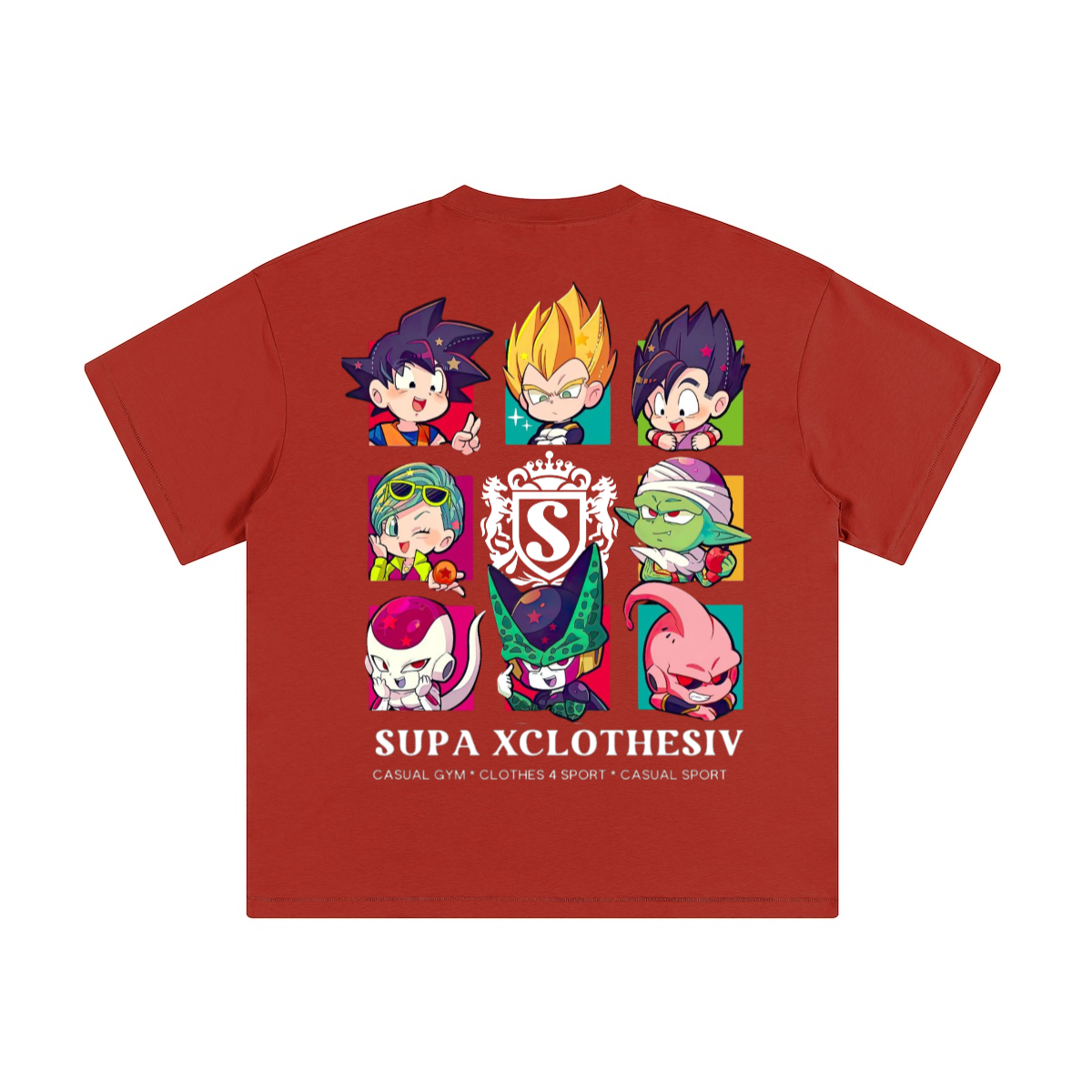 Supa xclothesiv caracters BD3 - T-shirt