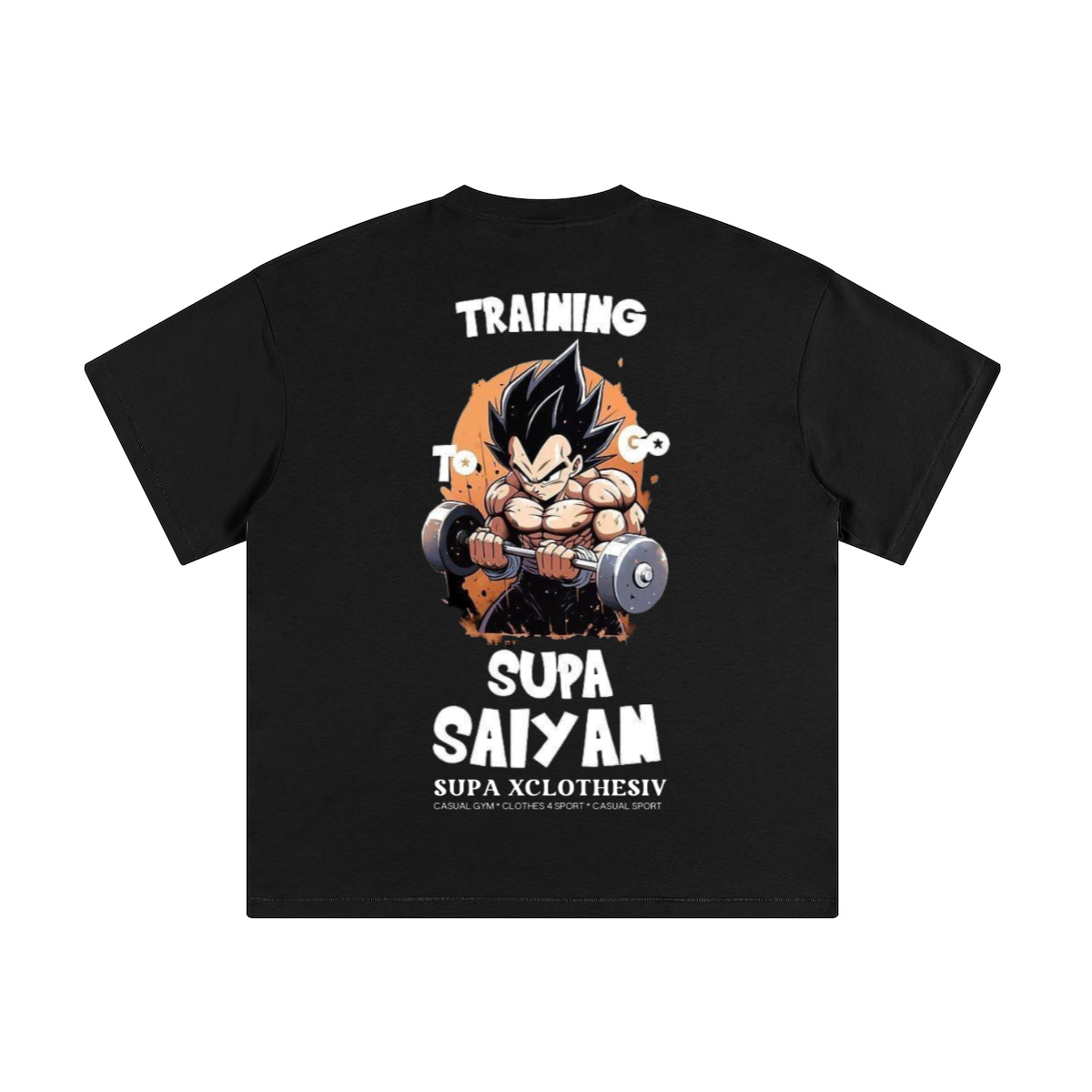 Train to go Supa Saiyan (Vegeta) - T-shirt