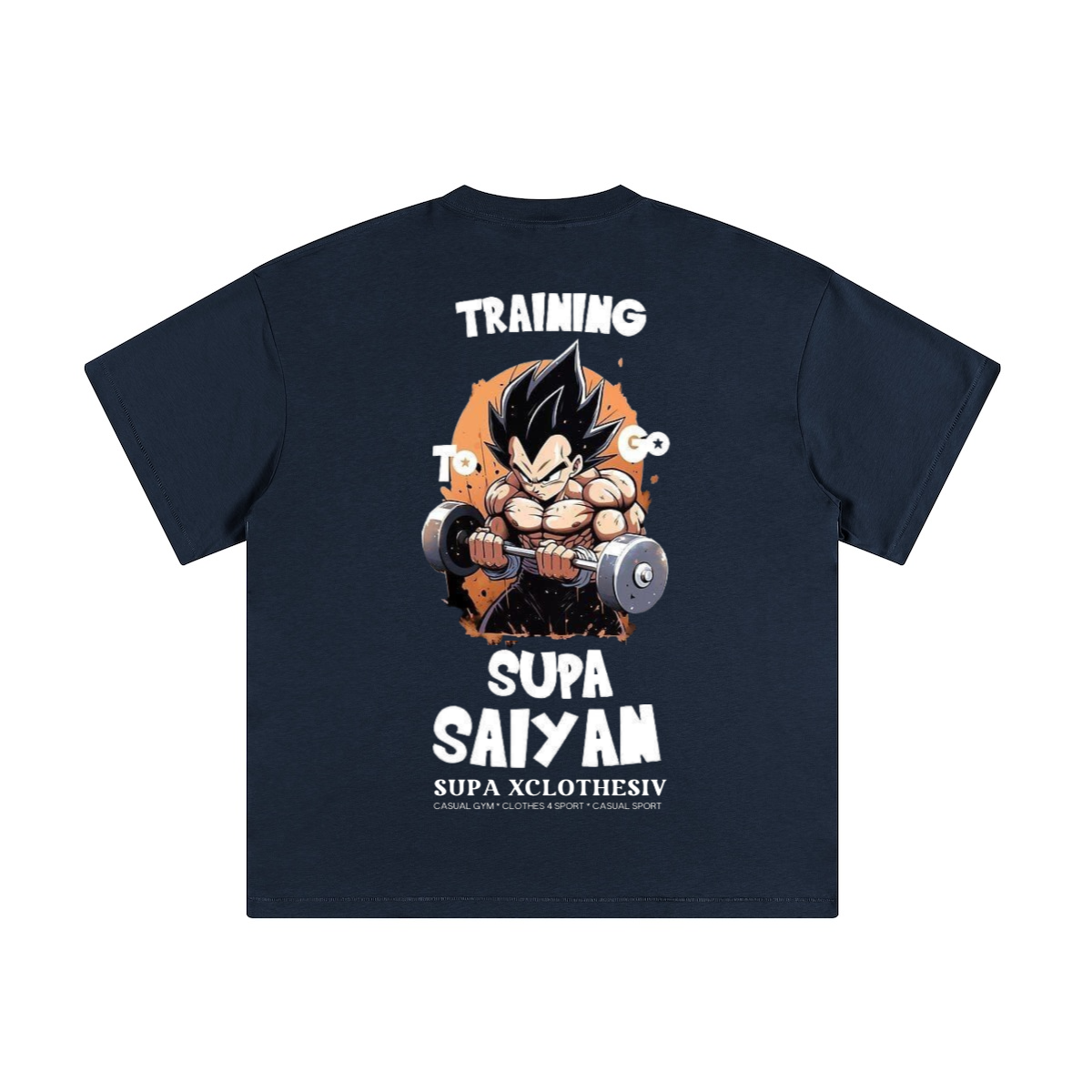 Train to go Supa Saiyan (Vegeta) - T-shirt