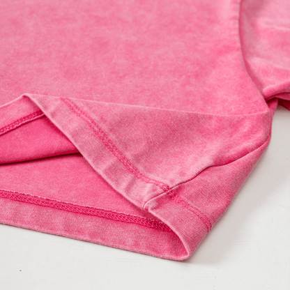 Fit Cropped Crewneck T-shirt