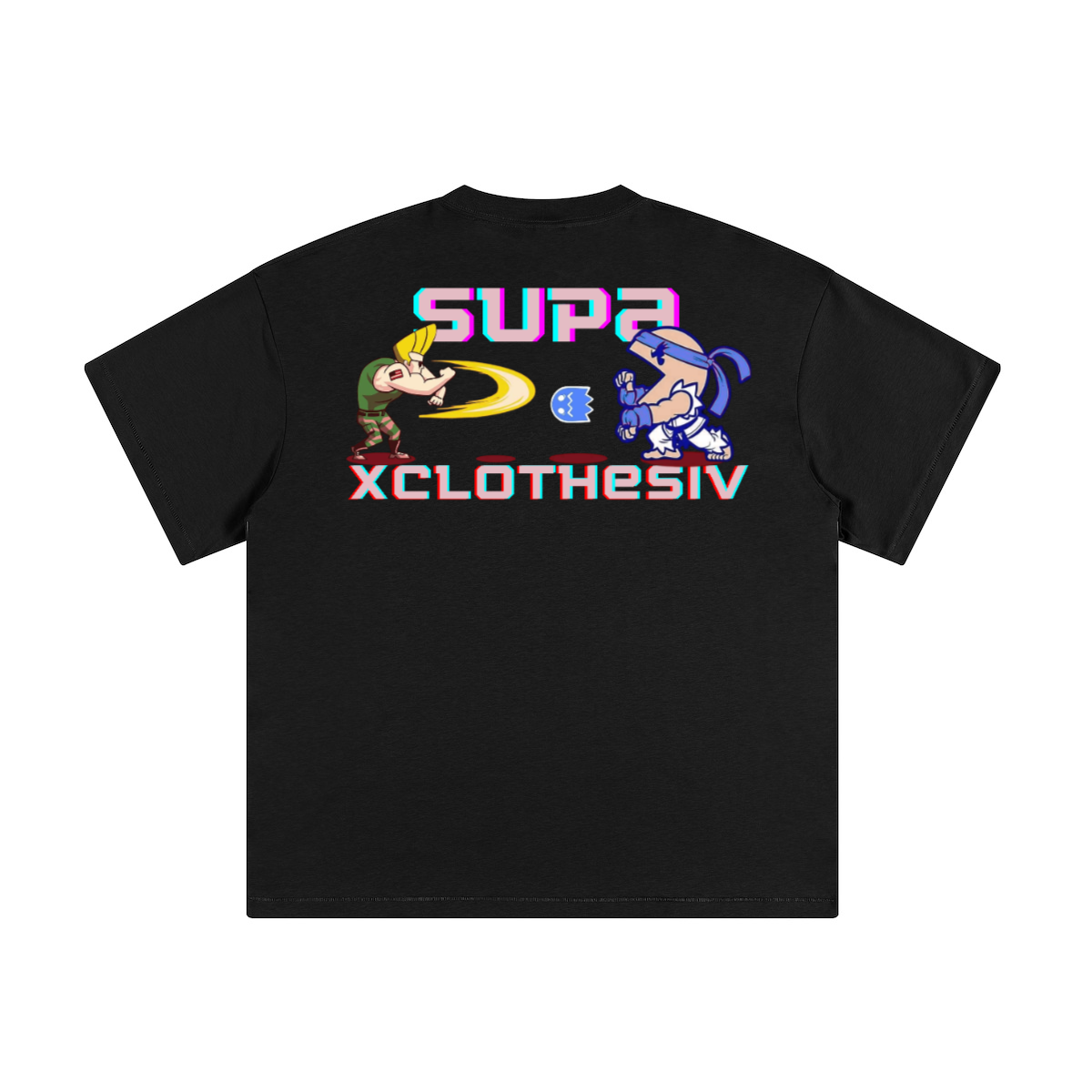Supa Xclothesiv Guile Bravo vs Pac Ryu T-shirt