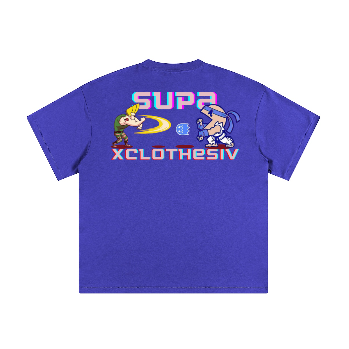 Supa Xclothesiv Guile Bravo vs Pac Ryu T-shirt