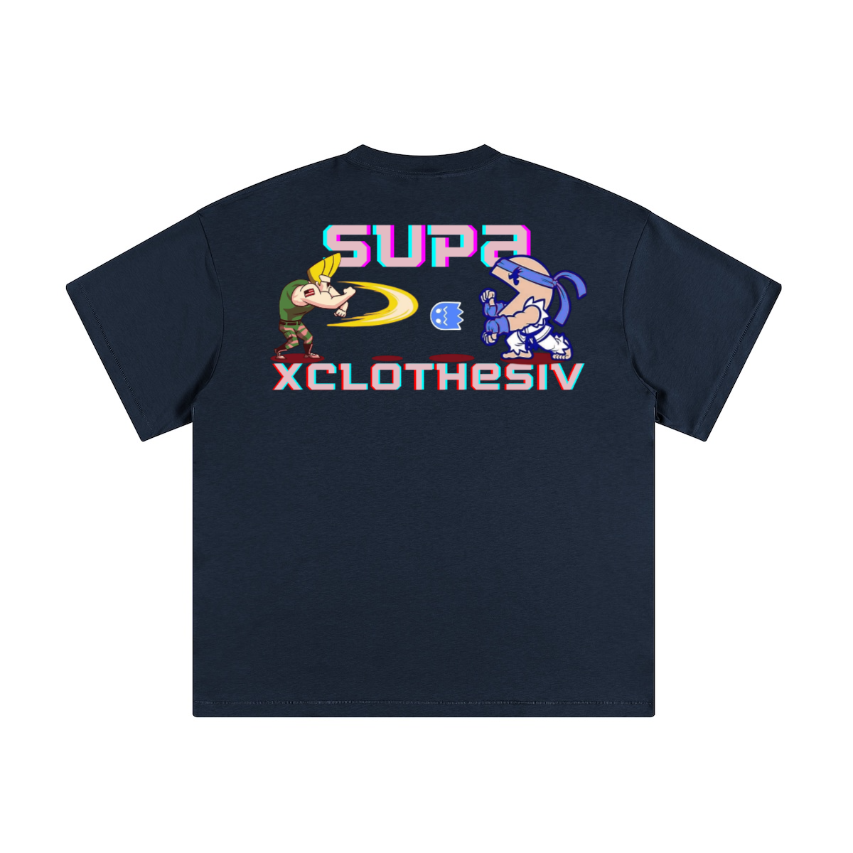 Supa Xclothesiv Guile Bravo vs Pac Ryu T-shirt