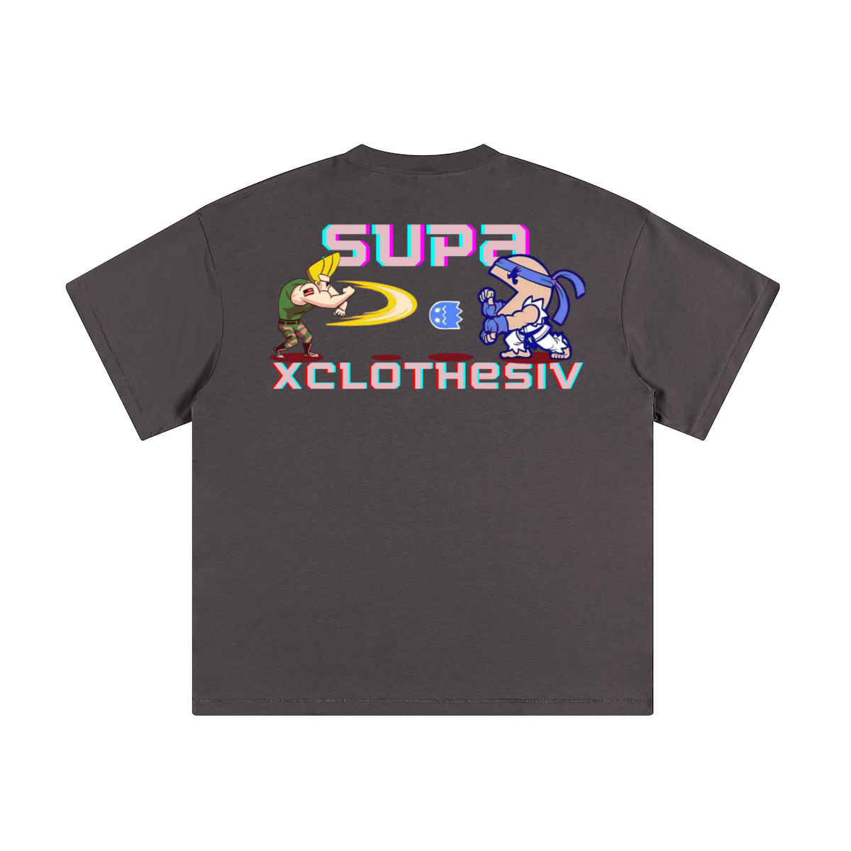 Supa Xclothesiv Guile Bravo vs Pac Ryu T-shirt