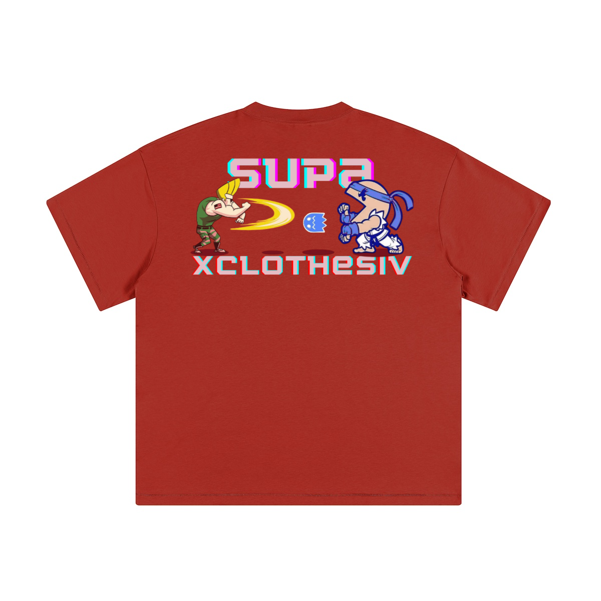 Supa Xclothesiv Guile Bravo vs Pac Ryu T-shirt