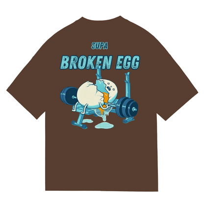 SUPA BROKEN EGG - T-shirt