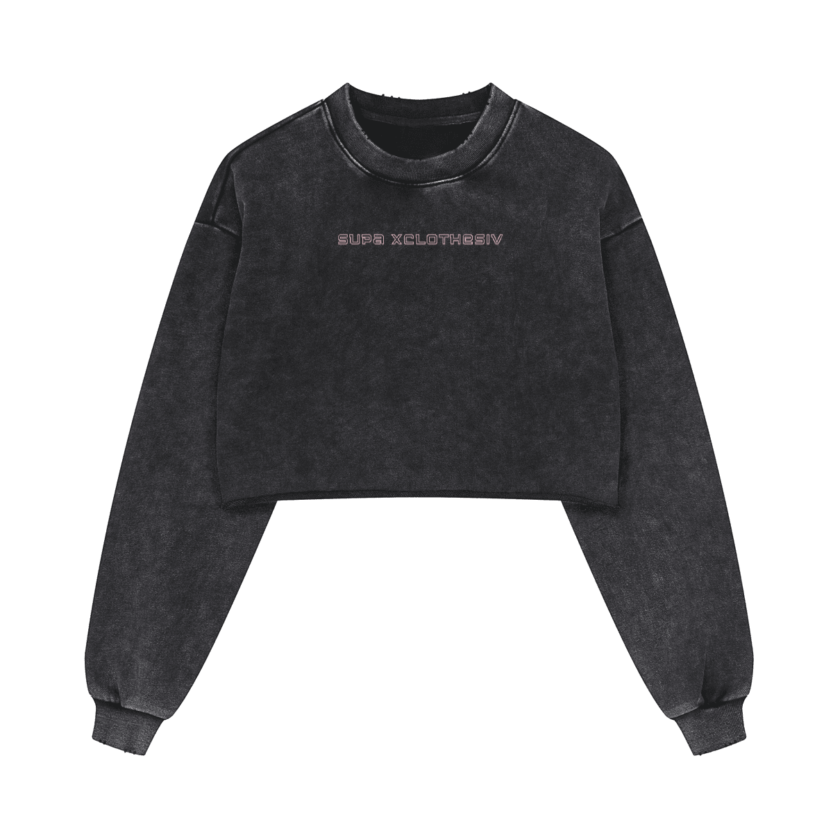 Sweatshirt cropped oversized Supa xclothesiv