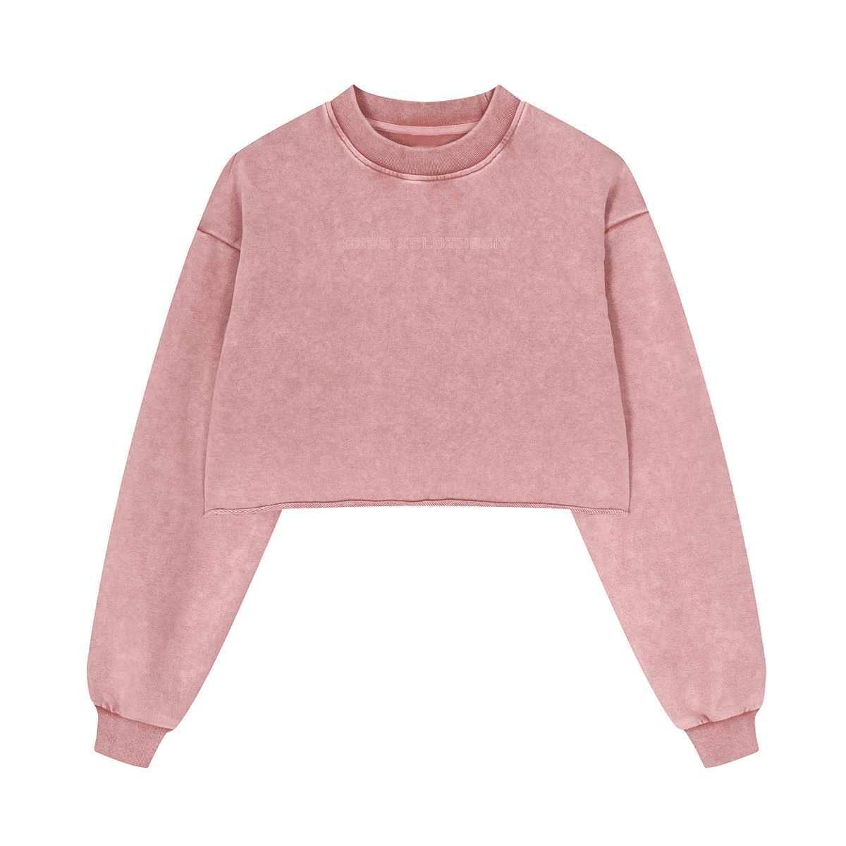 Sweatshirt cropped oversized Supa xclothesiv