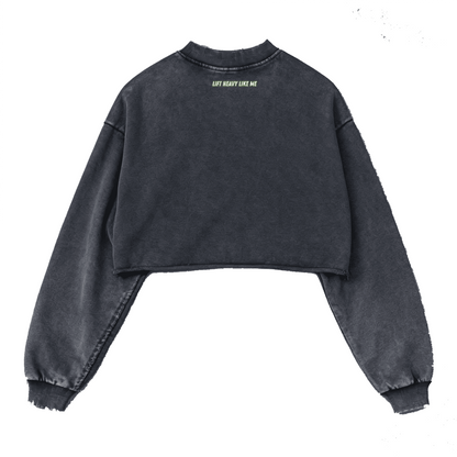 Sweatshirt cropped oversized Supa xclothesiv