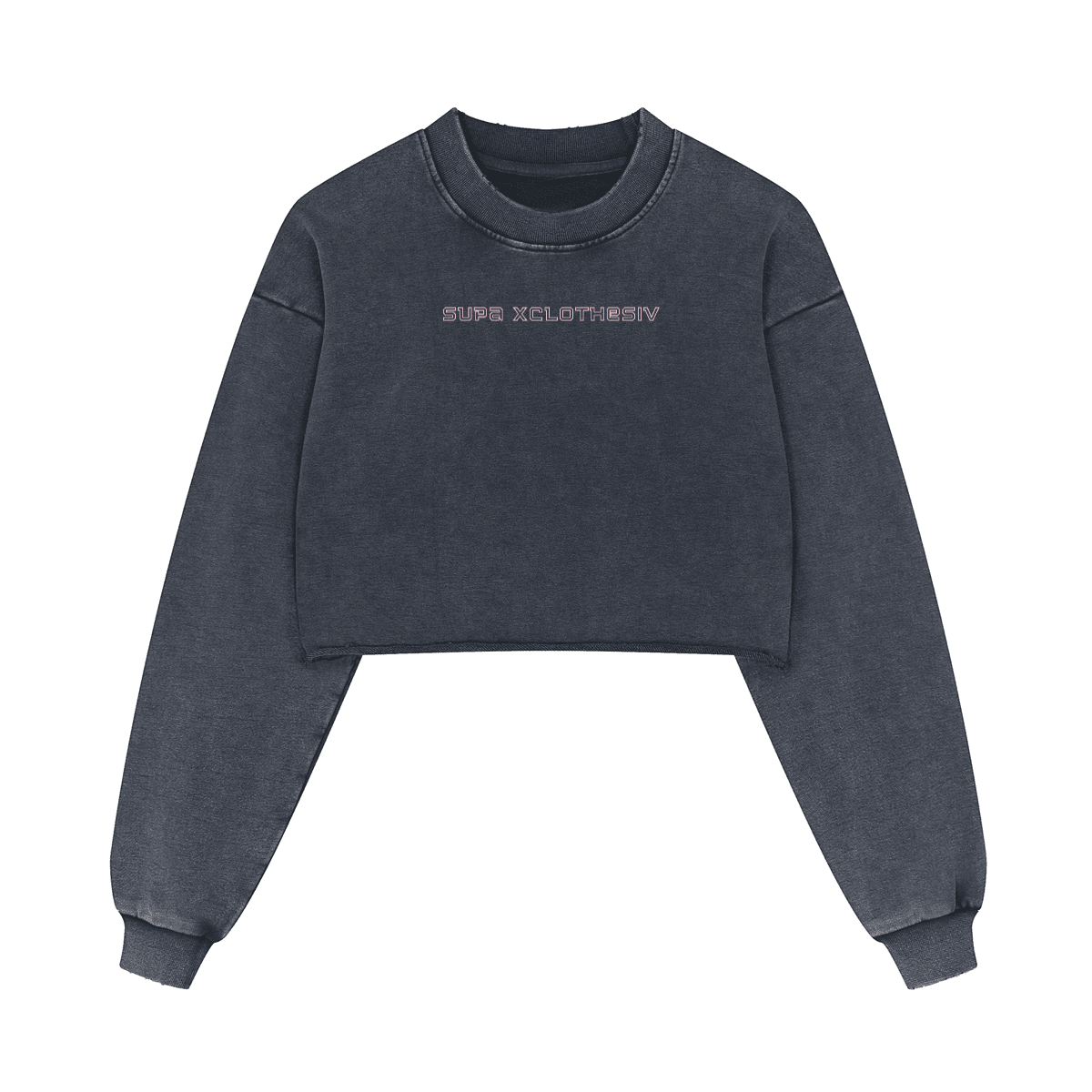 Sweatshirt cropped oversized Supa xclothesiv