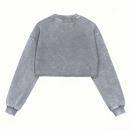 Sweatshirt cropped oversized Supa xclothesiv