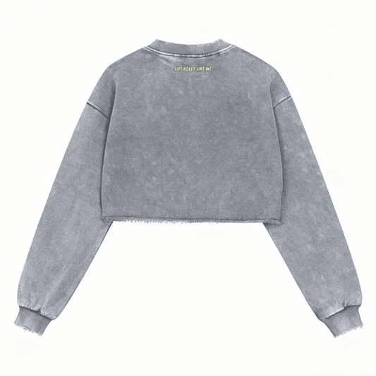Sweatshirt cropped oversized Supa xclothesiv