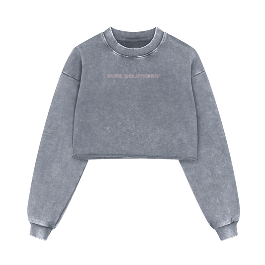 Sweatshirt cropped oversized Supa xclothesiv