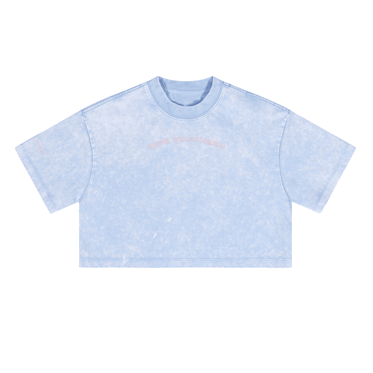 Fit Cropped Crewneck T-shirt