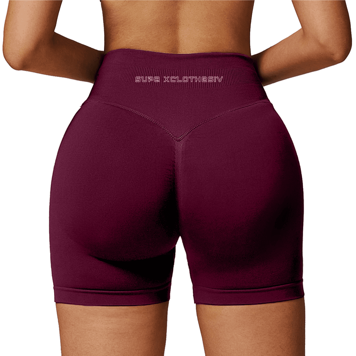 Seamless High-Waisted Yoga Shorts