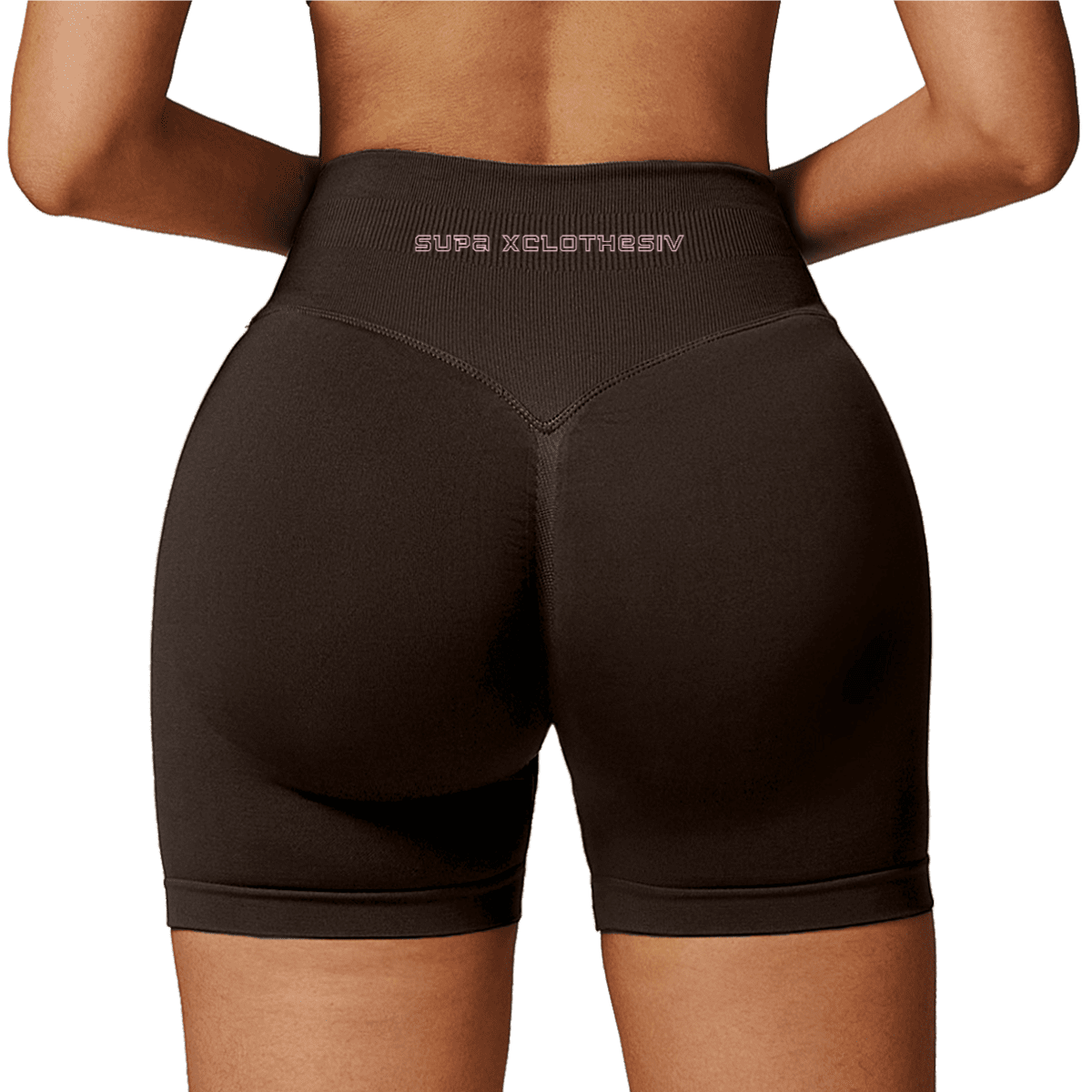 Seamless High-Waisted Yoga Shorts