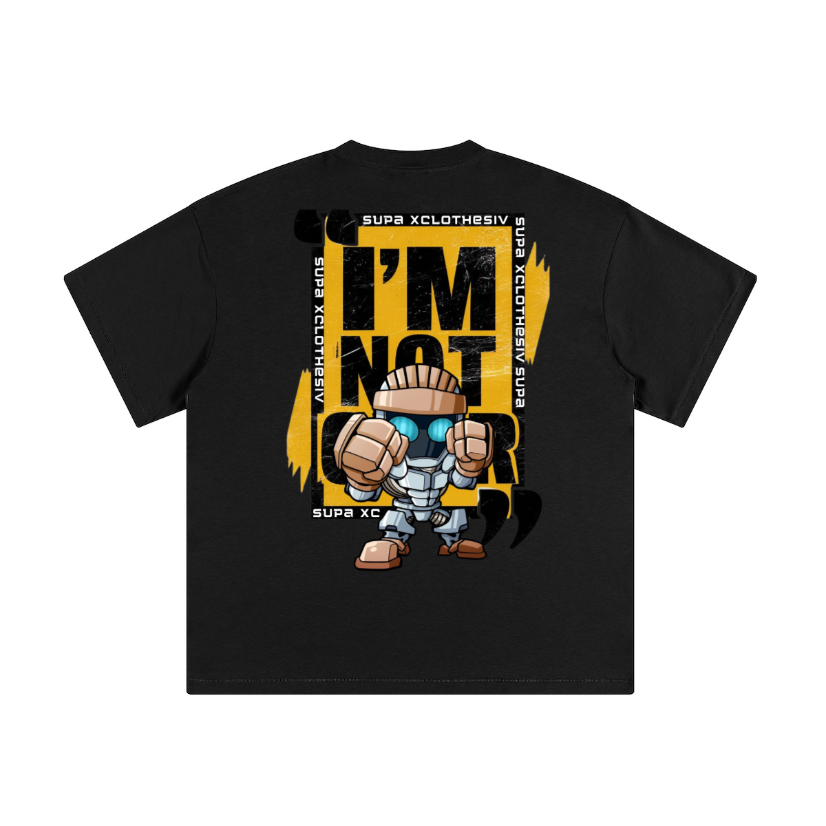 Supa xclothesiv boxe Robot T-shirt