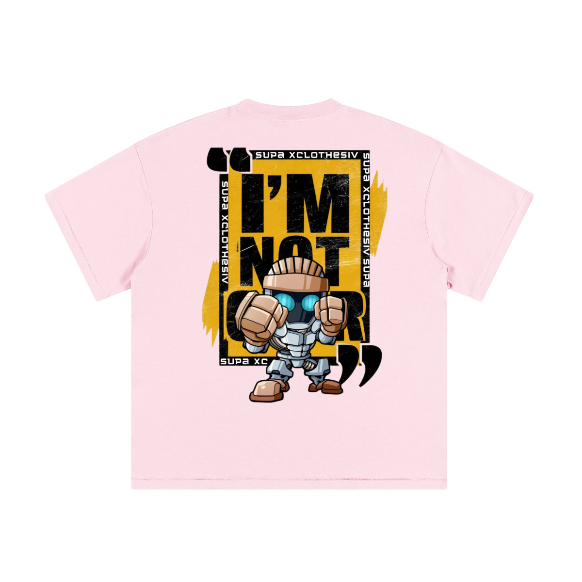 Supa xclothesiv boxe Robot T-shirt