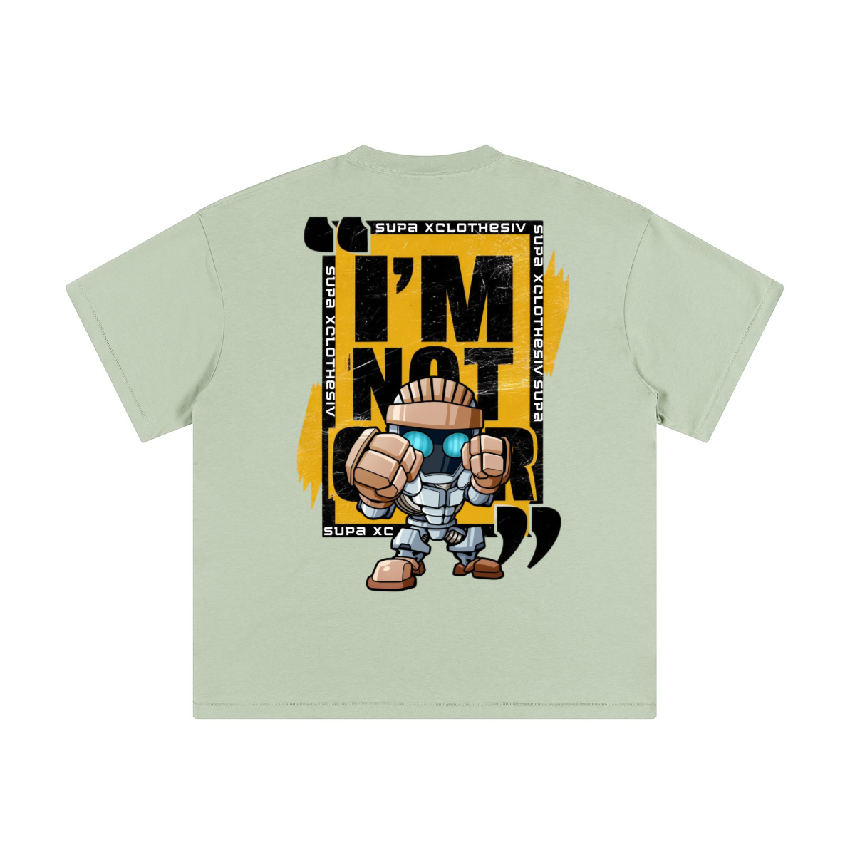 Supa xclothesiv boxe Robot T-shirt