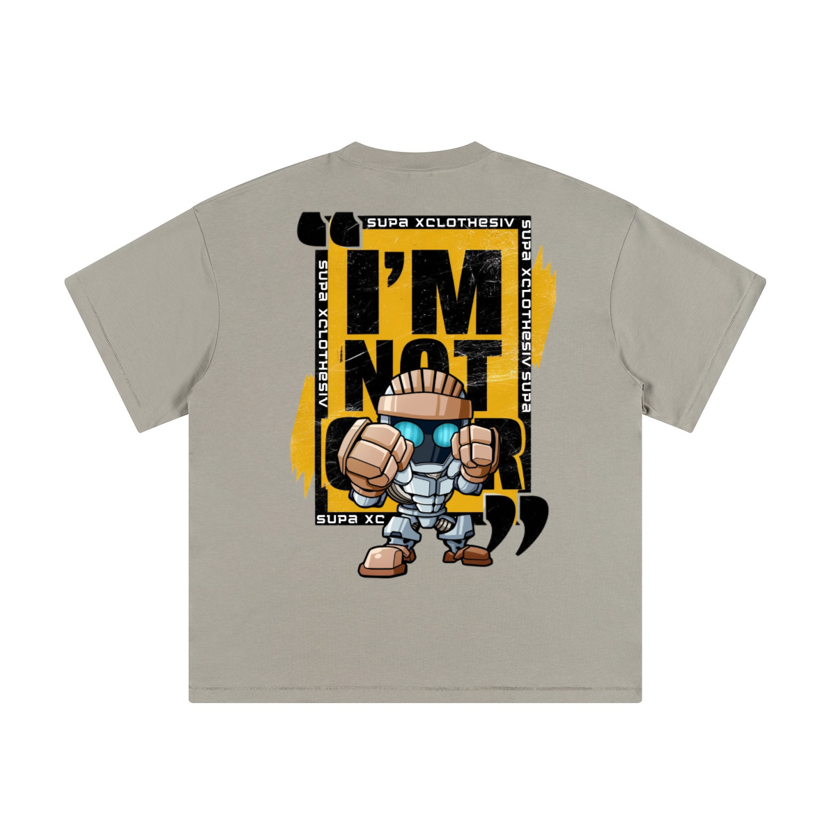 Supa xclothesiv boxe Robot T-shirt